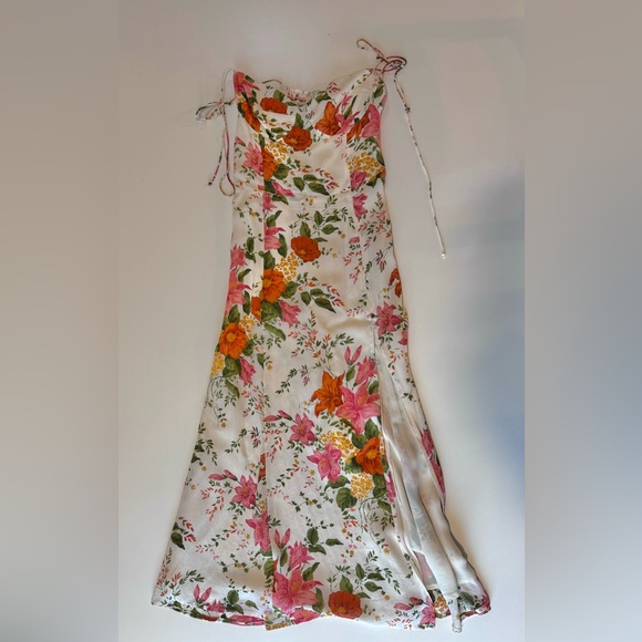Reformation empire waist floral midi size 2 - Picture 9 of 14